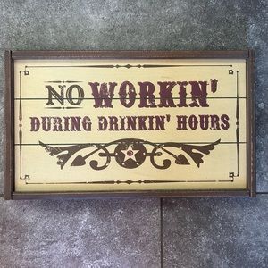 Rustic Wooden Sign